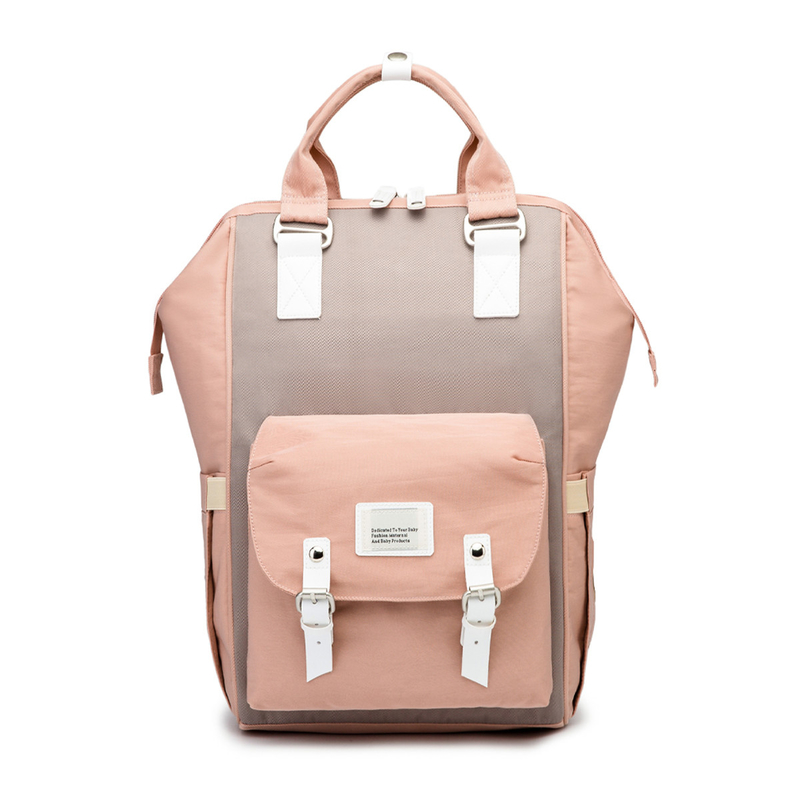 Fashion Mummy Maternity Nappy Bag Diaper Bag Large Capacity Travel Backpack Nursing Bag For Baby Care With Stroller Strap
